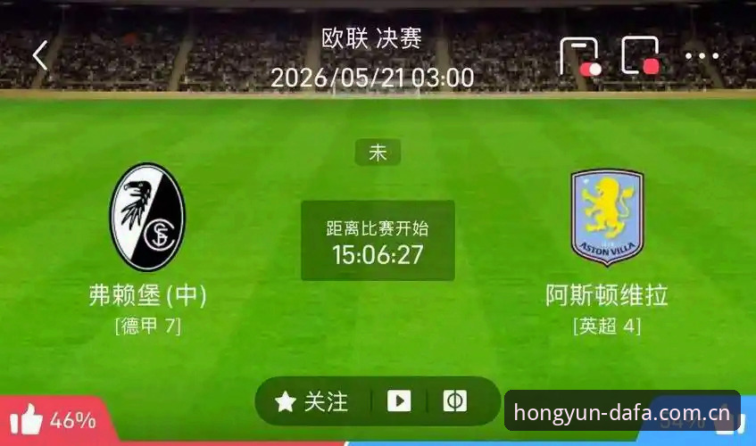 大发体育入口 欧联杯决赛纪实:维拉3-0弗赖堡,三十年冠军荒终结